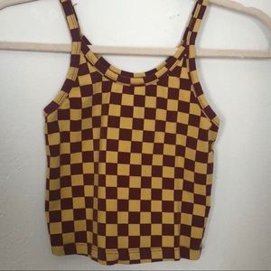 ARQ Pierrot tank Checkered Size L Large